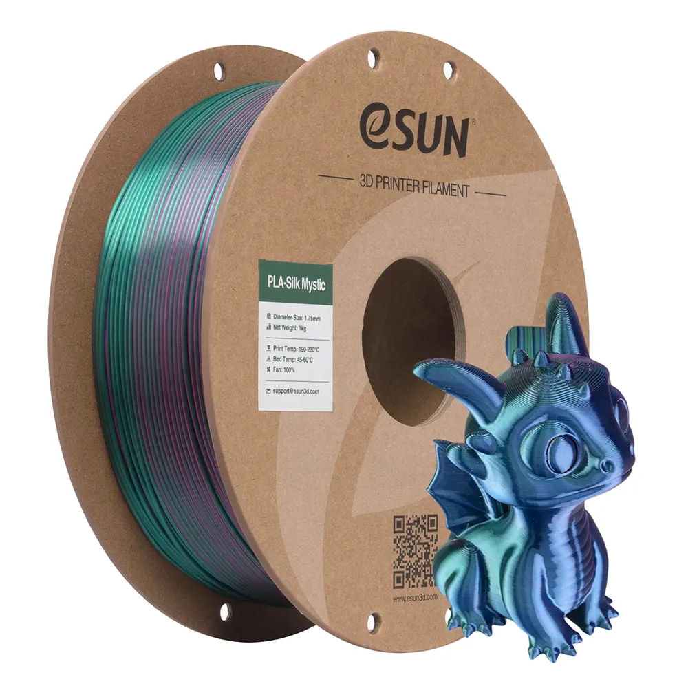 Esun PLA-Silk Mystic Kırmızı Yeşil Mavi
