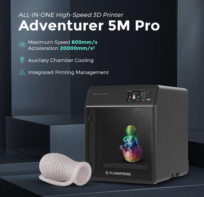 FLASHFORGE Adventurer 5M Pro 3D Yazıcı
