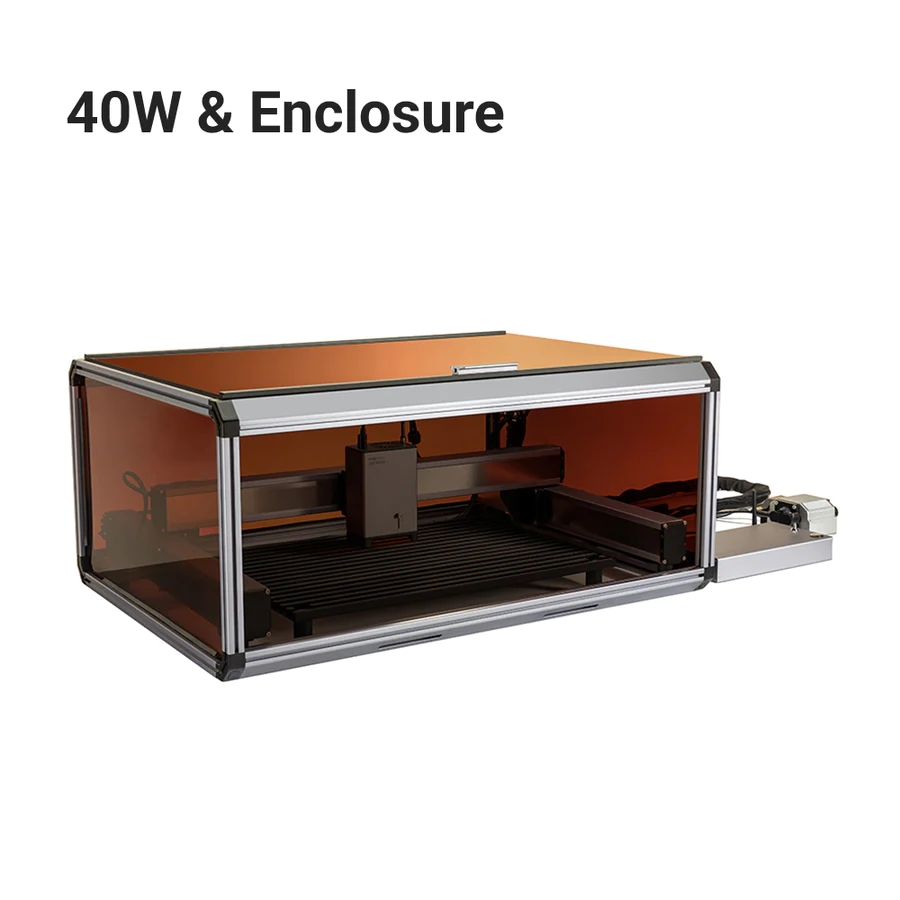 Snapmaker Ray Lazer Gravür Kesici Makine (Kabinli) - 40W