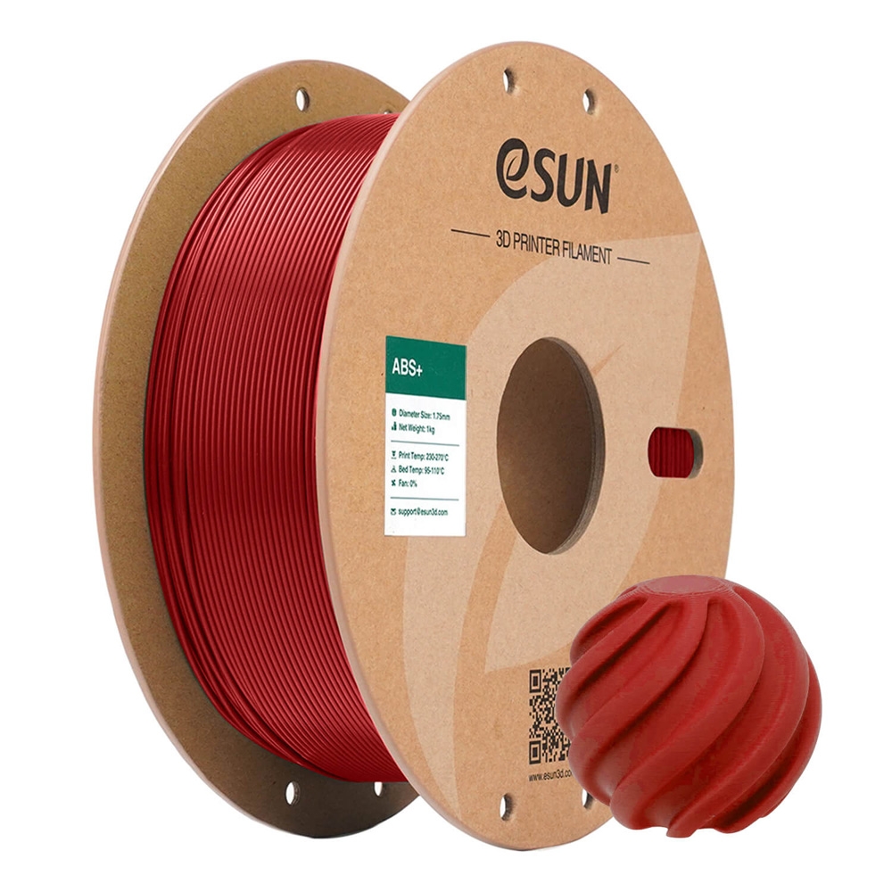 Esun ABS+ Ateş Kırmızısı Filament