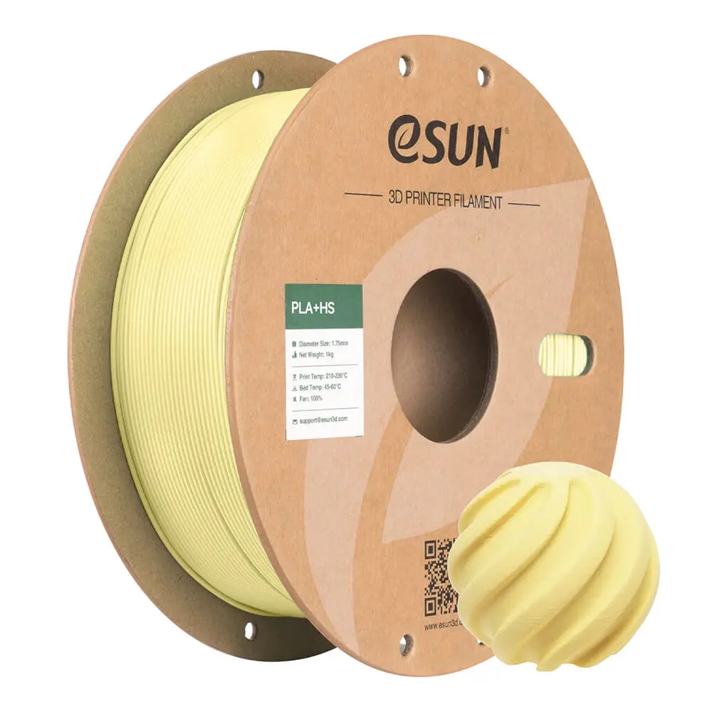 Esun PLA+HS Badem Sarısı Filament