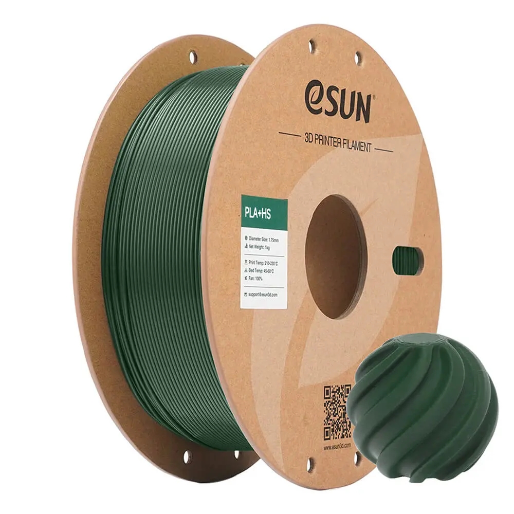 Esun PLA+HS Zeytin Yeşili Filament