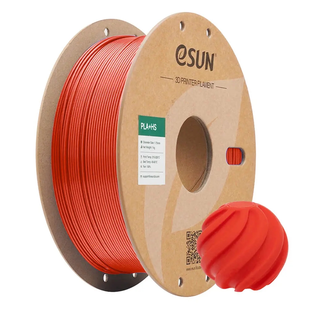 Esun PLA+HS Kırmızı Filament