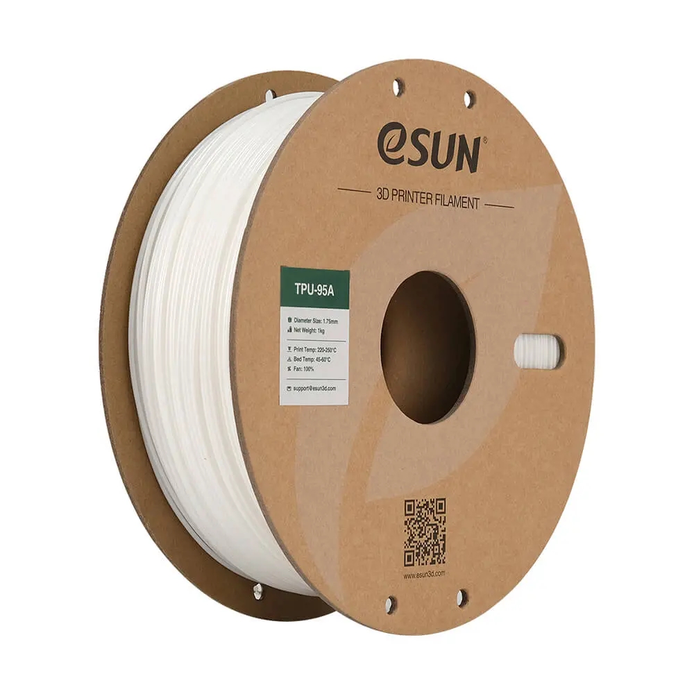 Esun TPU-95A Beyaz Filament