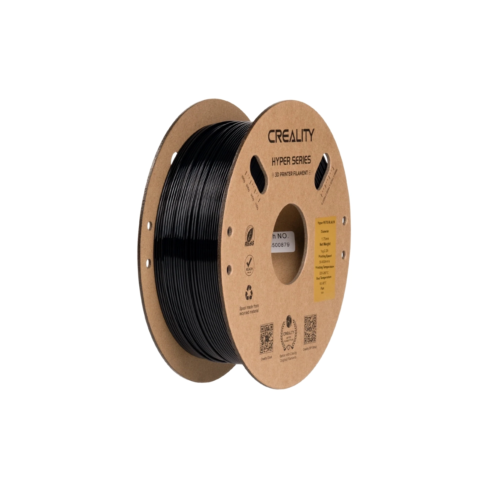 Creality Hyper PETG Siyah Filament
