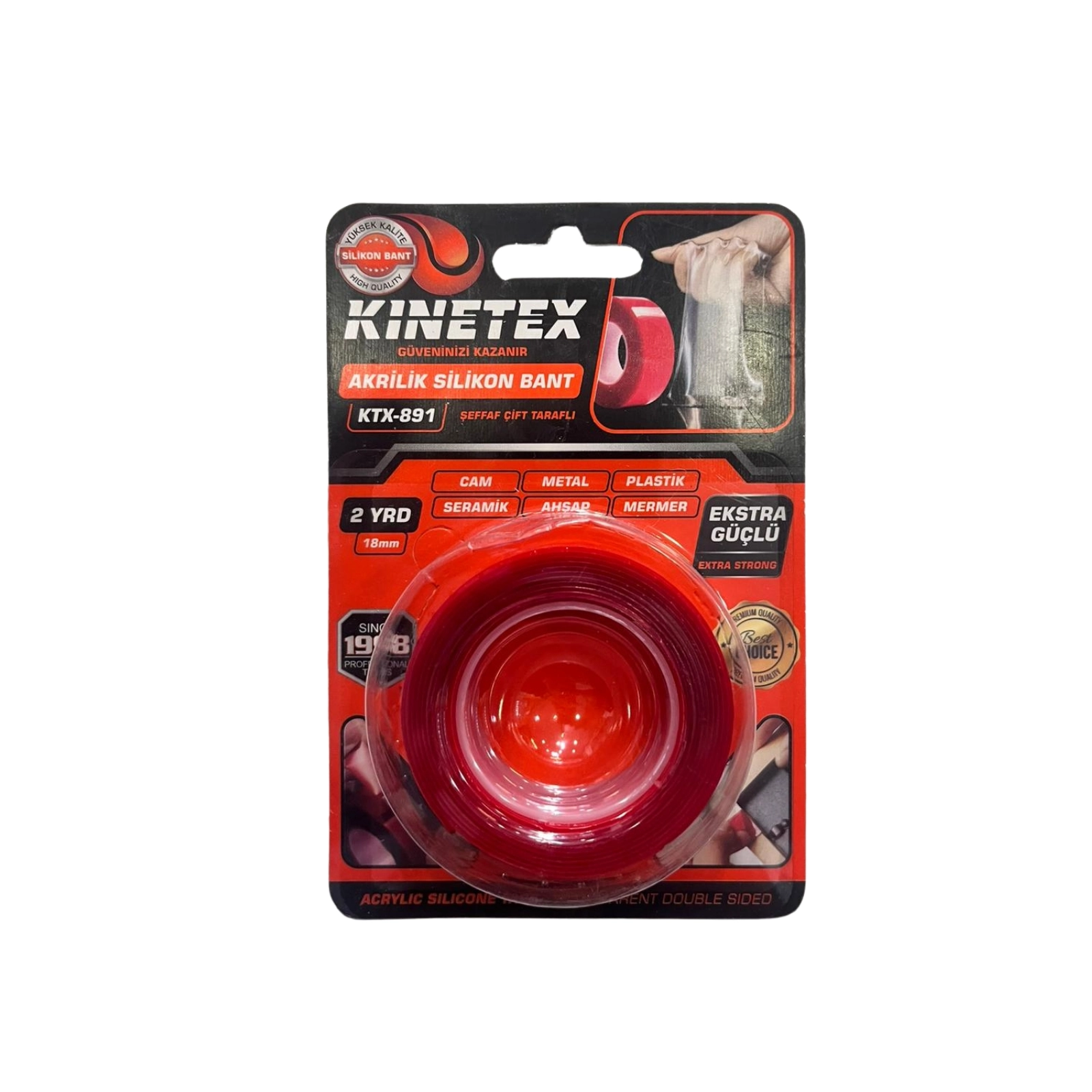 KINETEX Çift Taraflı Bant