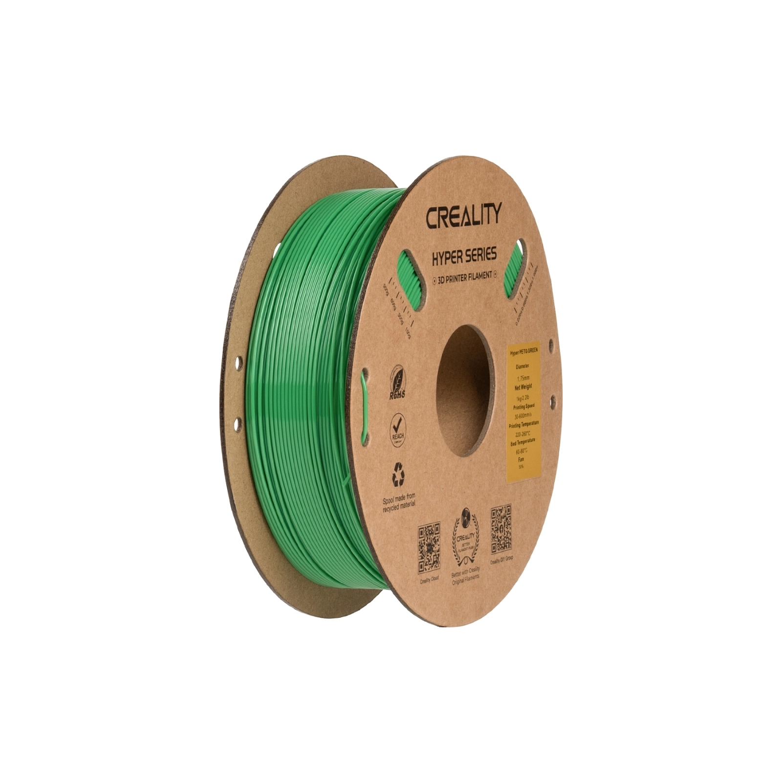 Creality Hyper PET-G Yeşil Filament