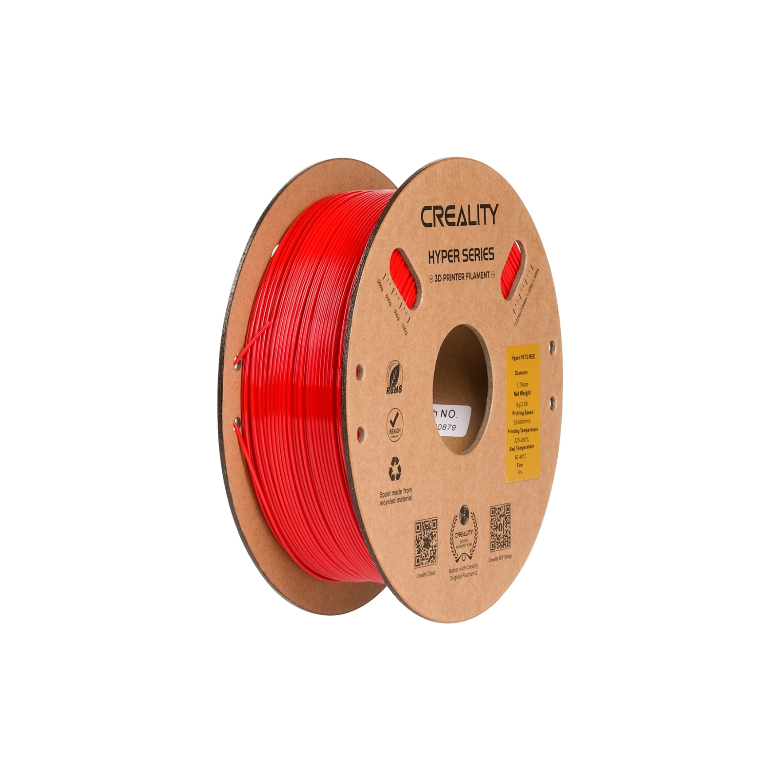 Creality Hyper PET-G Kırmızı Filament