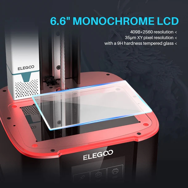 ELEGOO Mars 3 Pro 4K  Reçine Yazıcı