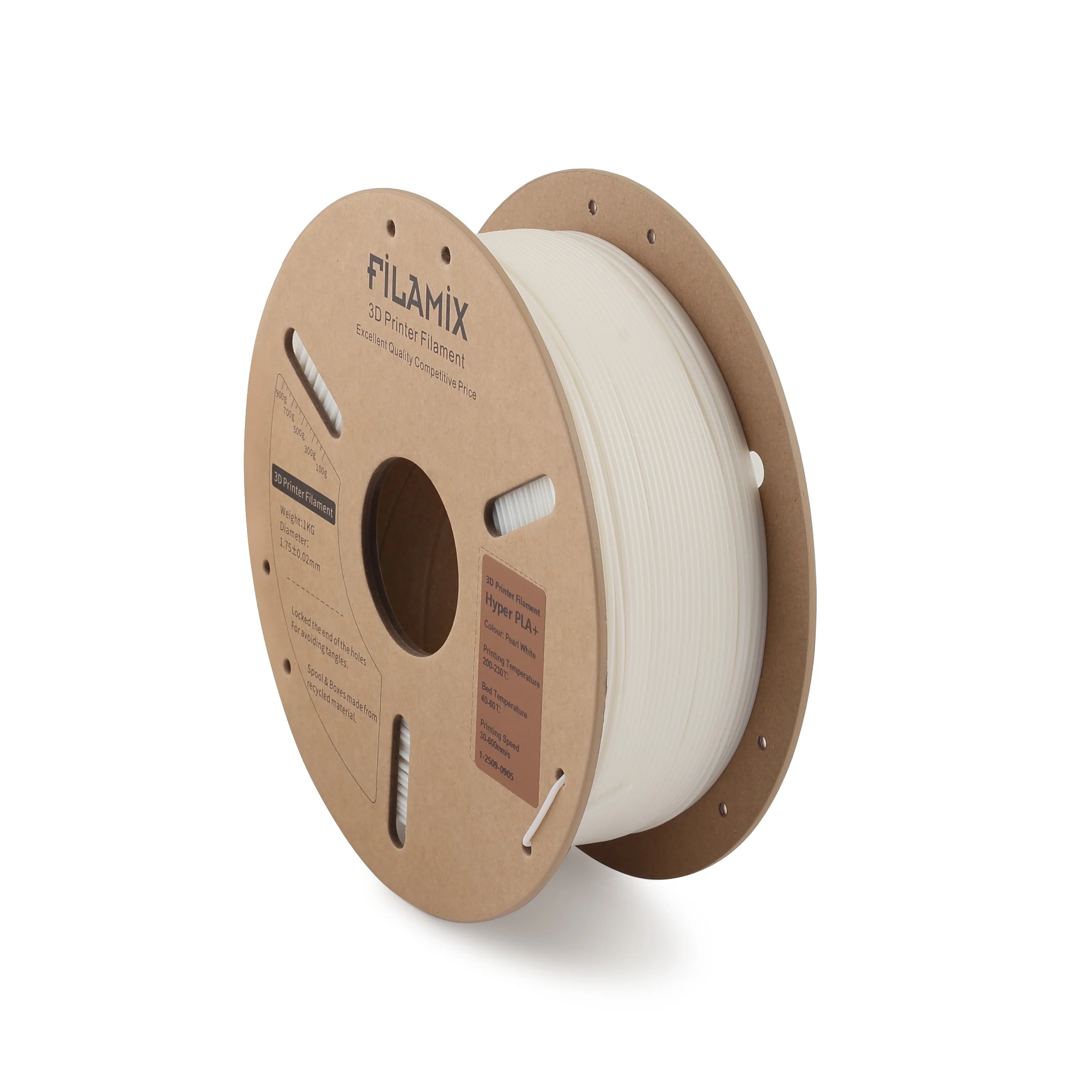Filamix Hyper Speed PLA Filament İnci Beyazı