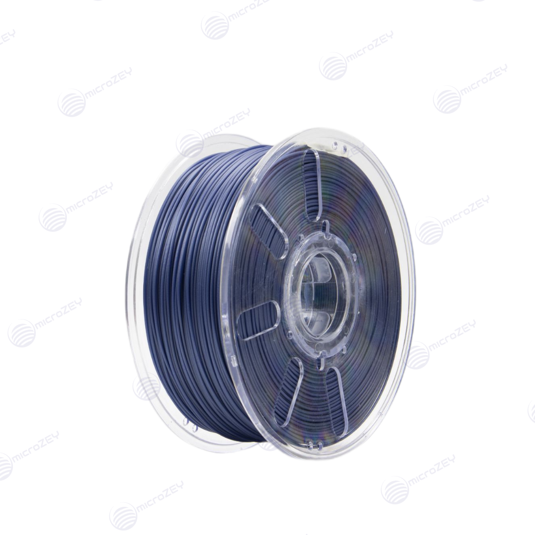 Microzey Gümüş Mavi Pla Pro Filament - 1.75mm - 1 Kg