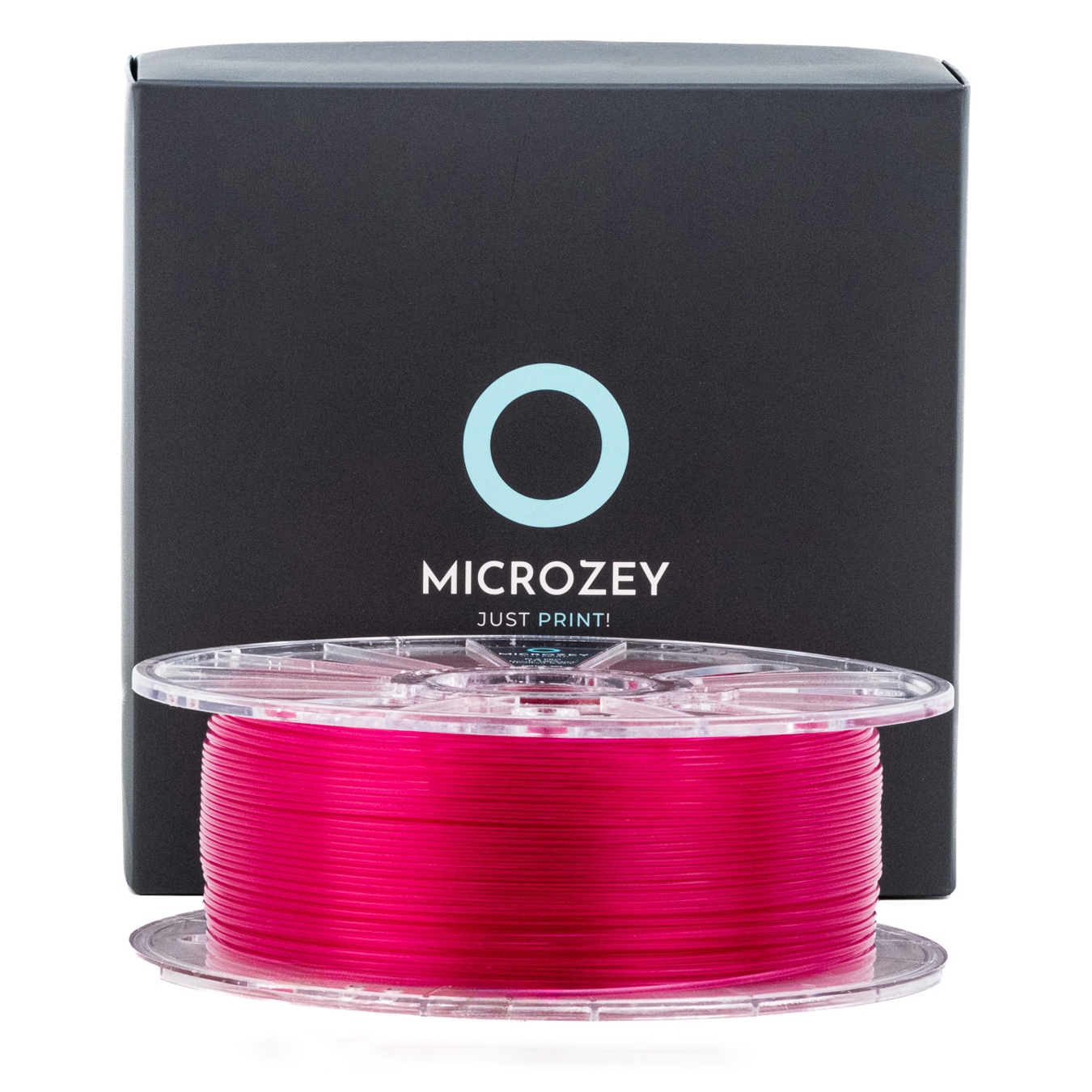 Microzey Hyper Speed PLA Şeffaf Pembe Filament