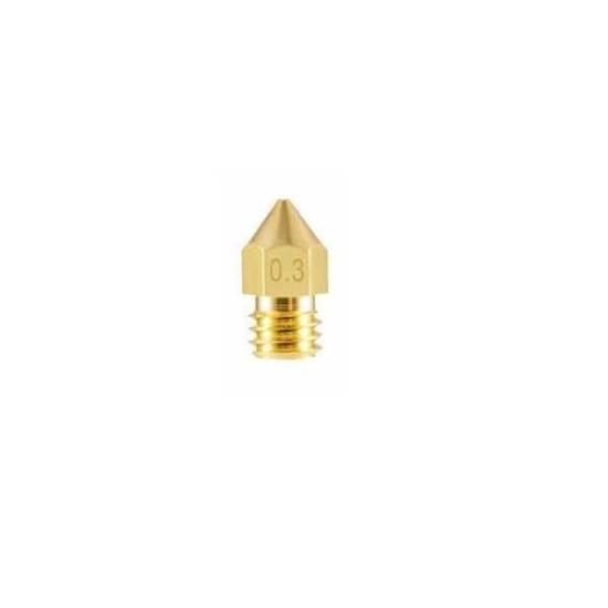 0.3mm Pirinç Nozzle MK8-Ender 3 Uyumlu