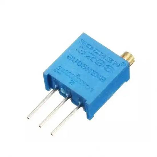 200R Çok Turlu Trimpot (Dik) - 3296W-1-201