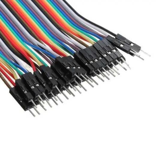 40 Pin Ayrılabilen Erkek-Erkek Jumper Kablo - 30cm