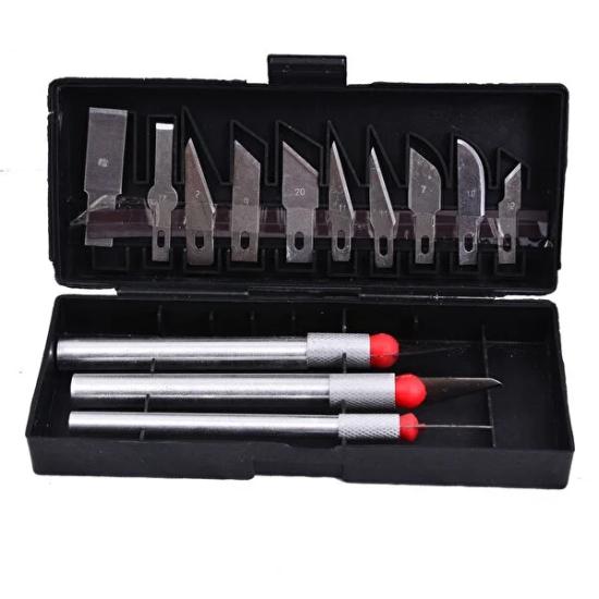 13 Parça Hobi Maket Bıçağı Seti