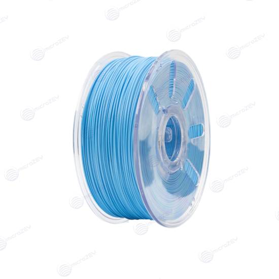 Microzey Açık Mavi Pla Pro Filament - 1.75mm - 1 Kg