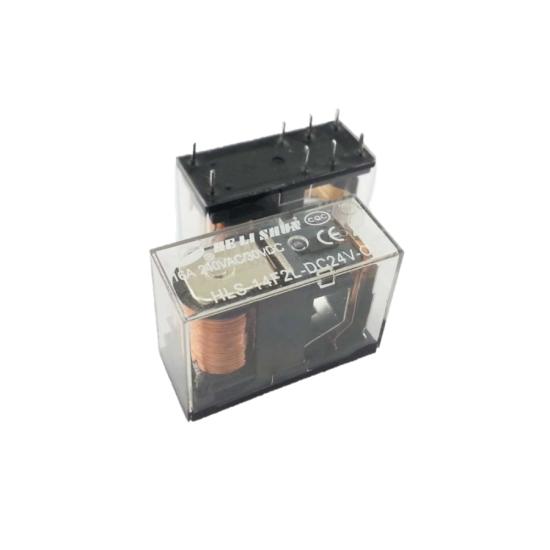 24V 16A Tek Kontak Röle HLS-14F2L-DC24V-C