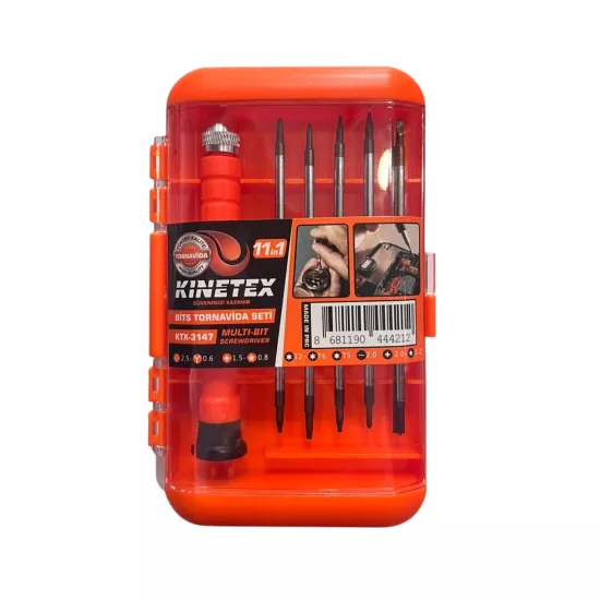 KINETEX BİTS KÜÇÜK TORNAVİDA SETİ KINETEX BİTS KÜÇÜK TORNAVİDA SETİ