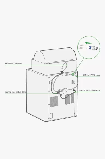 Bambu Lab X1 Carbon AMS 2 Pro Combo 3D Yazıcı
