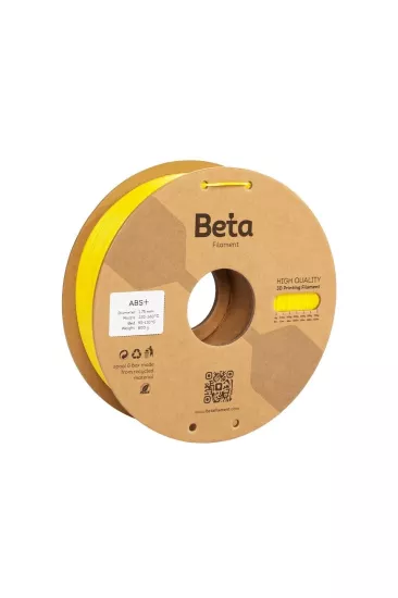 Beta ABS+ Filament Yellow