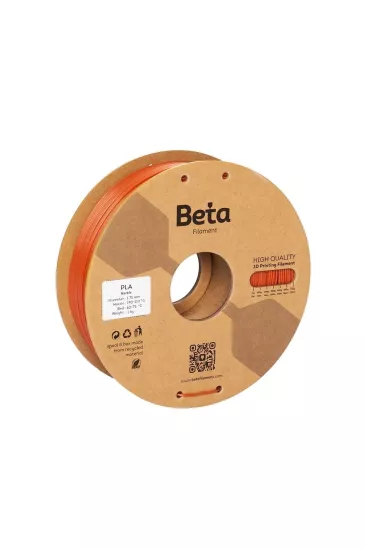 Beta PLA Marble Filament Brick Red