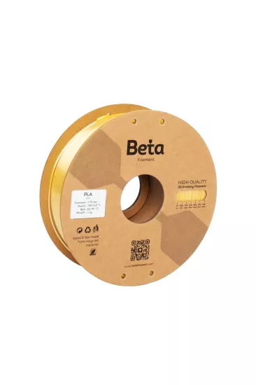Beta PLA-Silk Filament Yellow