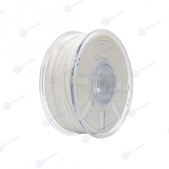 Microzey Beyaz Pla Pro Filament - 1.75mm - 1 Kg