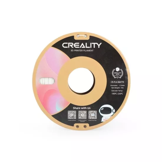 Creality CR-PLA Matte Filament Gypsum White