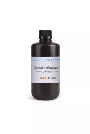 ELEGOO Dental Ortodontik UV Reçine 0.5 Kg - Turuncu