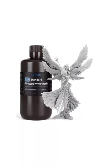 ELEGOO 8K Standart Fotopolimer Reçine White Smoke 1kg