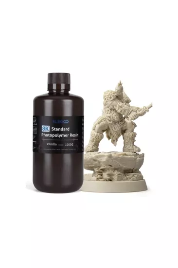 ELEGOO 8K Standart Fotopolimer Reçine Vanilya 1 Kg