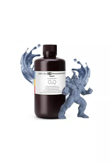 ELEGOO ABS Like Fotopolimer Reçine V2.0 Gri 1Kg