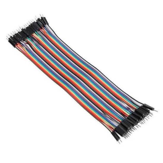 40 Pin Ayrılabilen Erkek-Erkek Jumper Kablo - 20cm