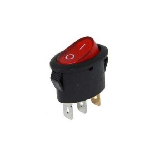 3-Pin Işıklı Kırmızı Buton