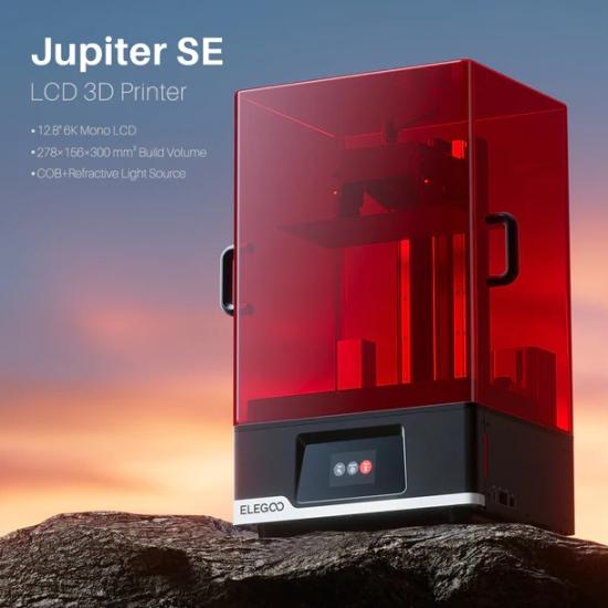 ELEGOO Jupiter SE Reçine 3D Yazıcı
