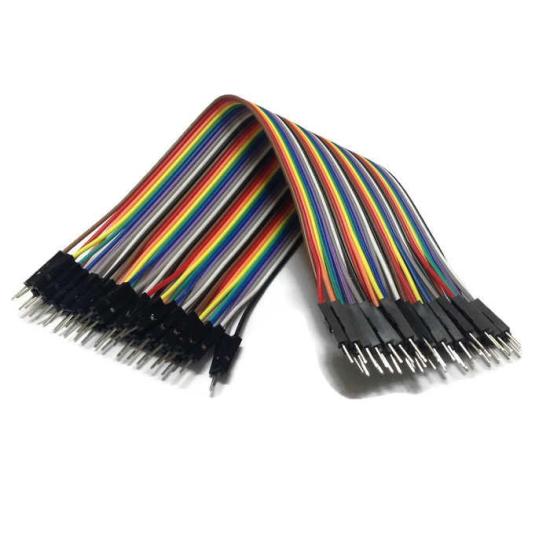 10cm 40 Pin Jumper Kablo Erkek-Erkek