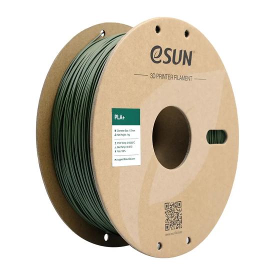 eSUN Zeytin Yeşili PLA+ Filament 1KG