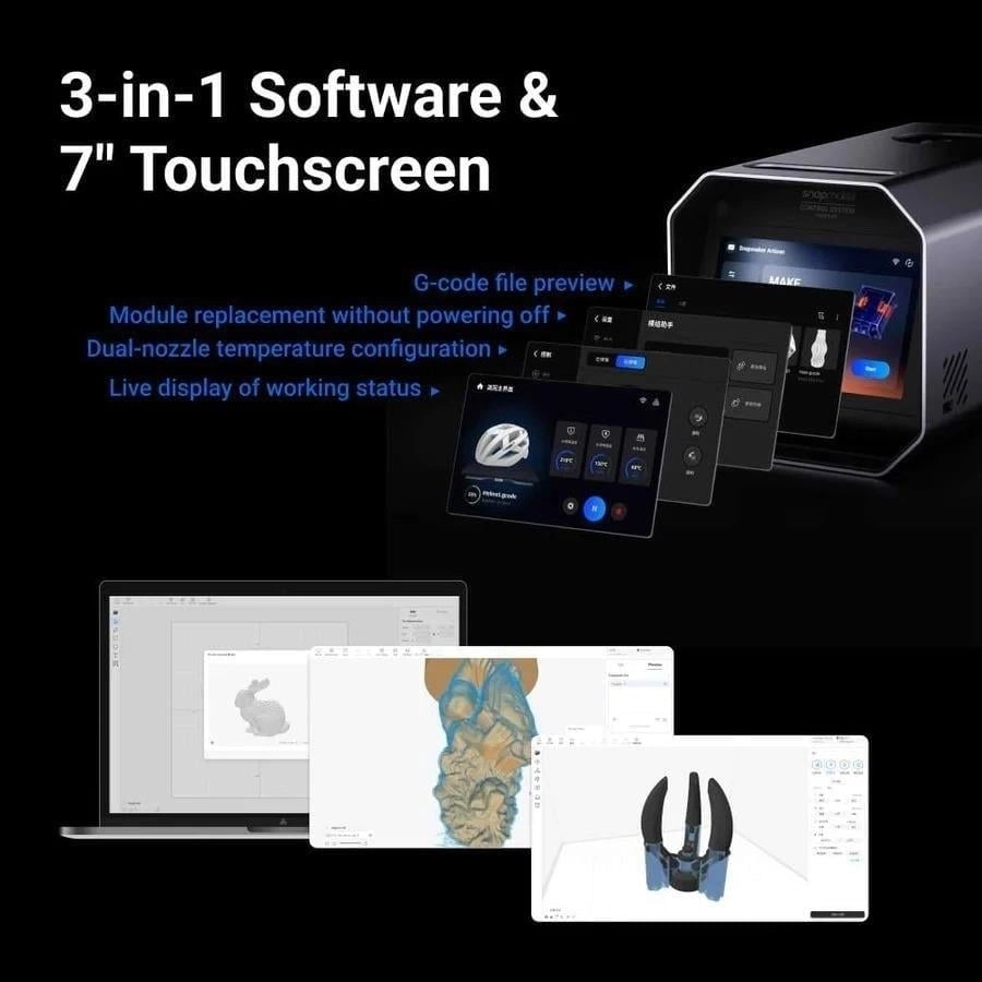 Snapmaker Artisan Premium 3in1 3D Yazıcı
